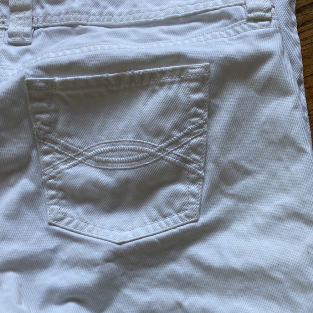 Abercrombie & Fitch 100% Cotton Mid-Rise Five Pocket Straight Leg Jeans Size 4 - Picture 6 of 12